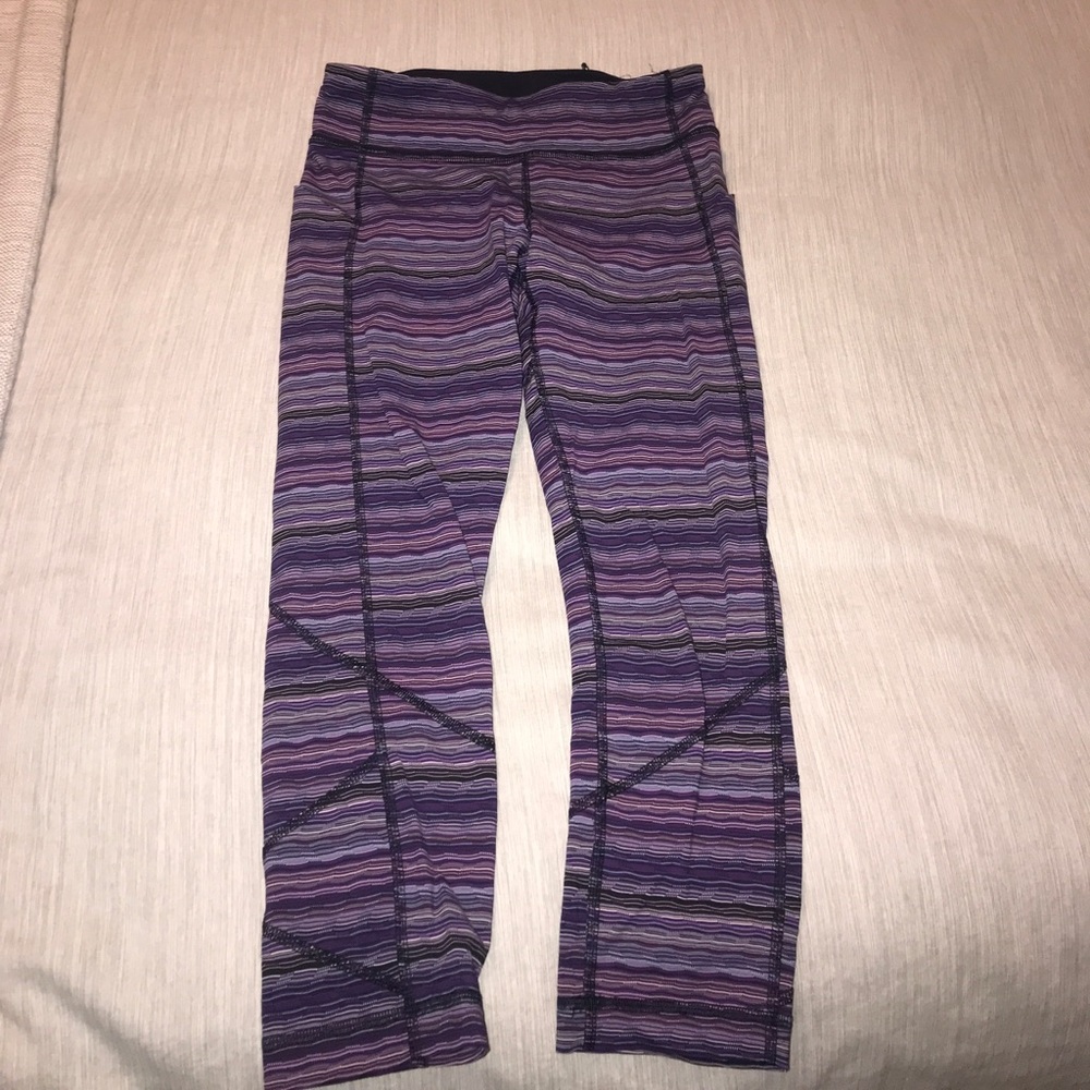 Lulu lemon wunder under low rise!!